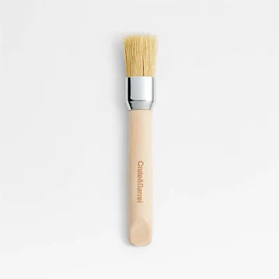 Crate & Barrel Pastry Brush with Beechwood Handle