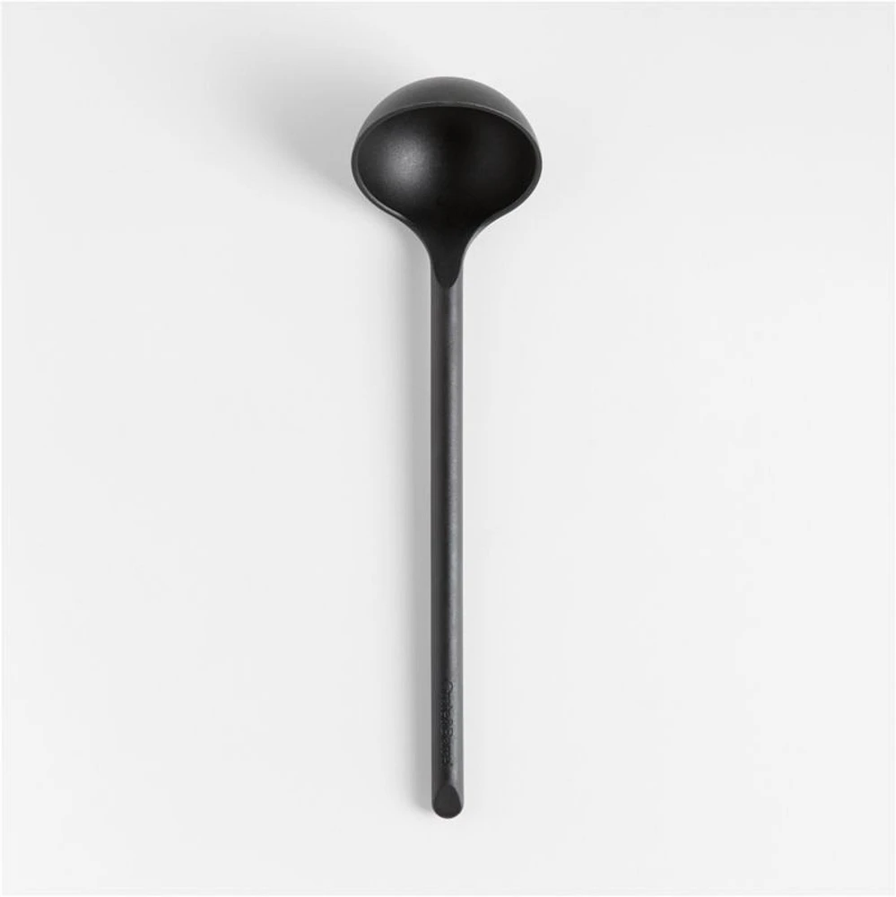 Crate & Barrel Black Nylon Ladle