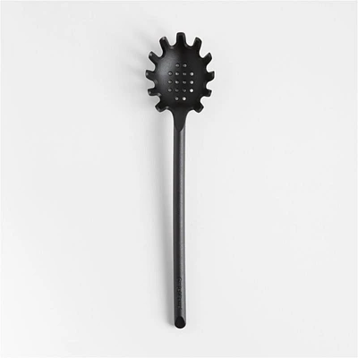 Crate & Barrel Black Nylon Pasta Spoon