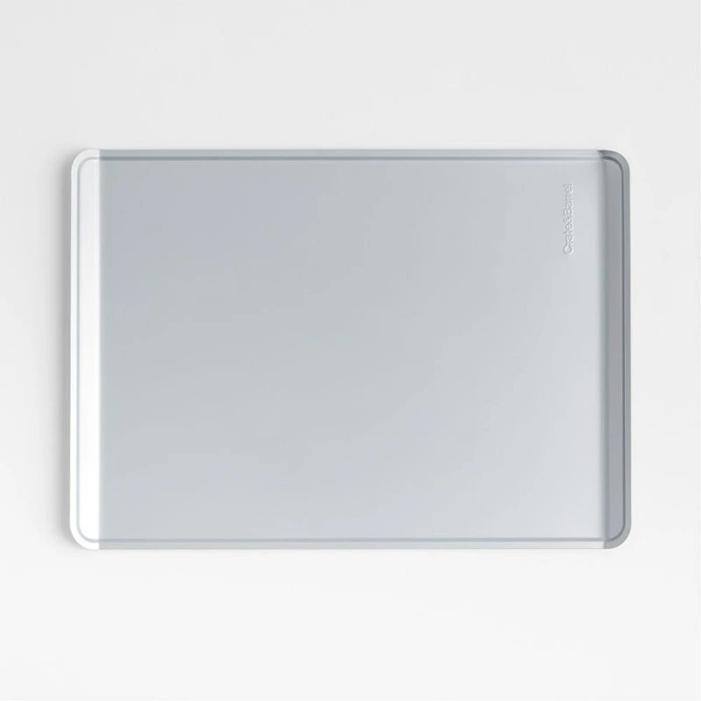 Crate & Barrel Silver Non-Stick Cookie Sheet