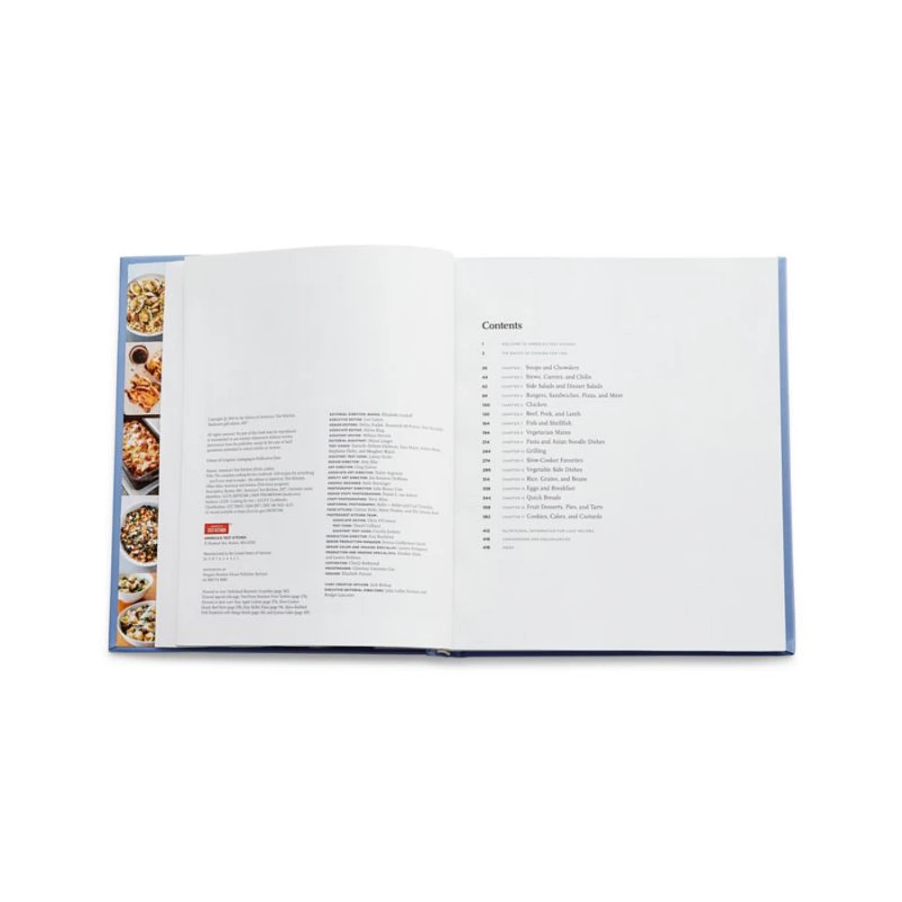Cooking for Two Cookbook by America's Test Kitchen