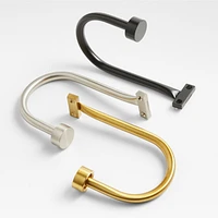 Brass Curtain Tiebacks, Set of 2
