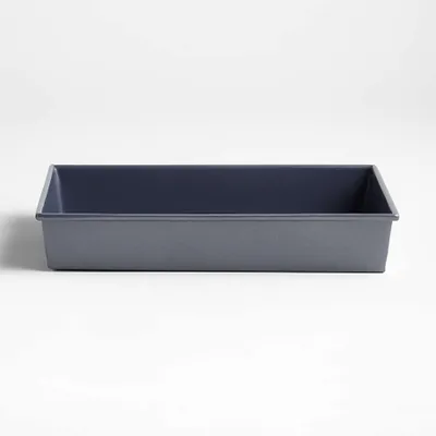 Crate & Barrel Slate Blue 9"x13" Rectangular Cake Pan