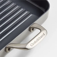 Crate & Barrel EvenCook Ceramic ™ Nonstick Double Burner Grill Pan