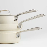 Crate & Barrel EvenCook Ceramic ™ Nonstick 8-Piece Cookware Set with Bonus