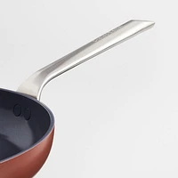Crate & Barrel EvenCook Ceramic ™ Terracotta Ceramic Nonstick Fry Pans, Set of 2