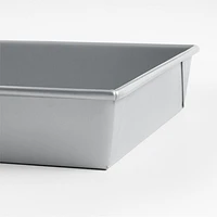 Crate & Barrel 9"x13" Silver Rectangle Cake Pan