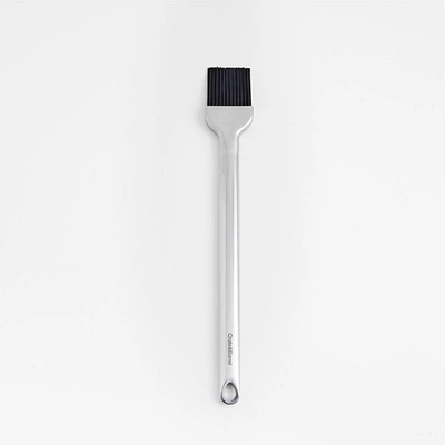 Crate & Barrel Stainless Steel Grill Basting Brush