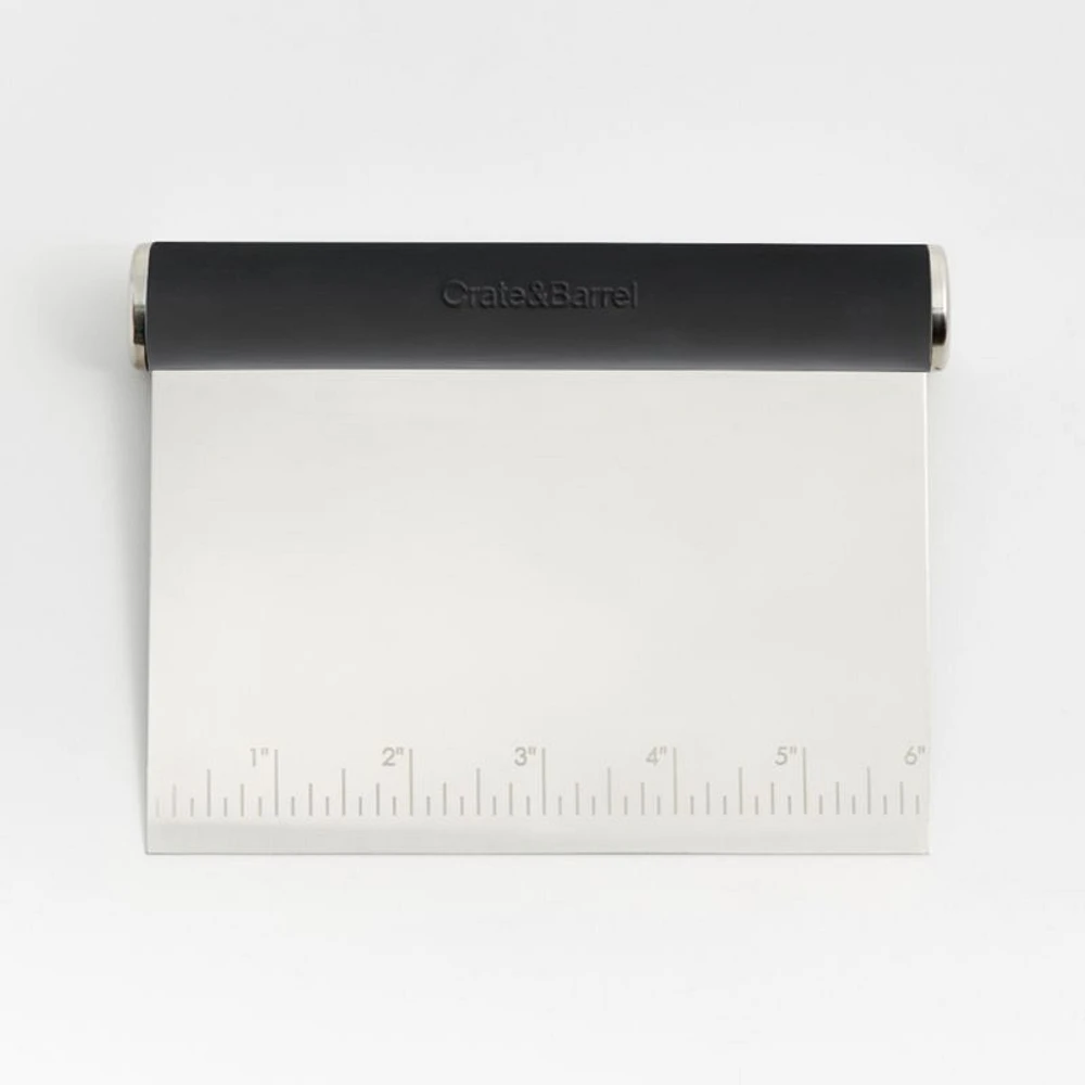 Crate & Barrel Soft-Touch Bench Scraper