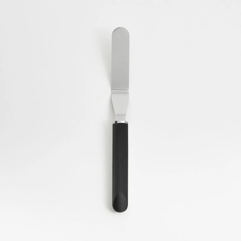 Crate & Barrel Small Soft-Touch Offset Icing Spatula