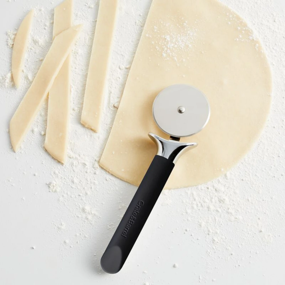Crate & Barrel Soft Touch Straight Pastry Cutter
