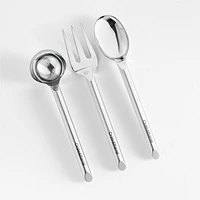 Crate & Barrel Stainless Steel Serving Spoon