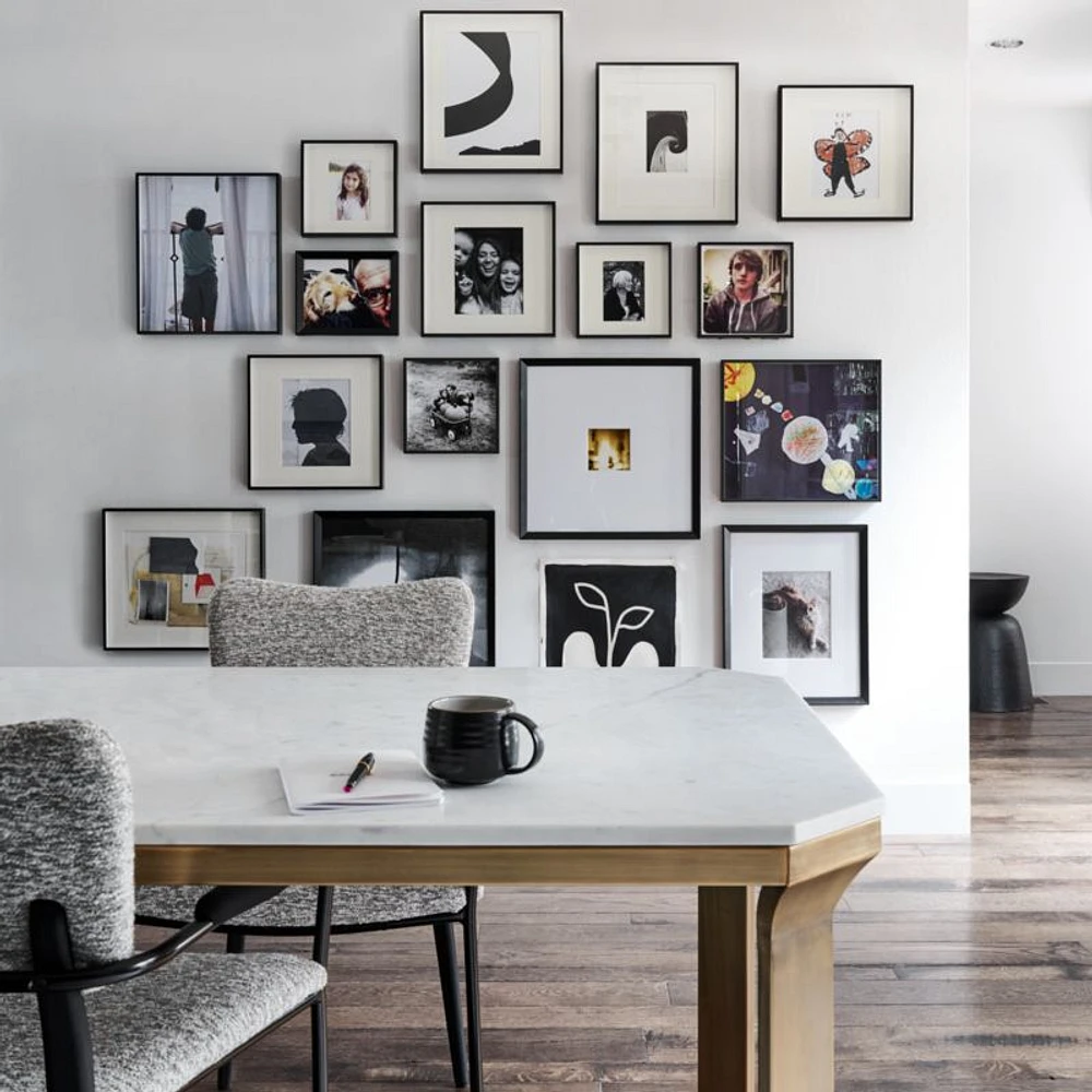 Icon Wood 8x10 Black Wall Picture Frame