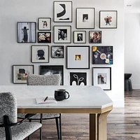 Icon Wood 8x10 Black Wall Picture Frame