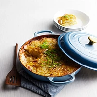 Le Creuset ® Signature 3.3-Liter/3.5-Qt. Chambray Braiser