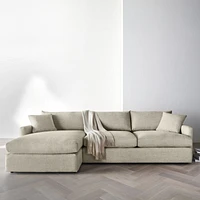 Lounge Deep 2-Piece Sectional Sofa