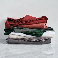 Marin Crisp White Linen Napkin