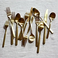 Mercer Champagne Flatware 5-Piece Place Setting