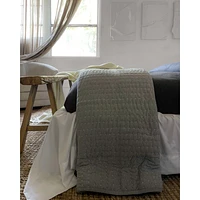 Cozysoft Organic Cotton Jersey Grey Full/Queen Quilt