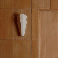 Memoria Linen Fabric Wall Sconce Light by Athena Calderone