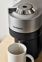 Nespresso ® by De'Longhi ® Vertuo Pop+ Deluxe Silver Espresso Machine with Aeroccino Frother