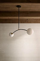 Traverse White Alabaster Pendant Light
