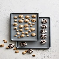 Crate & Barrel Silver Baking Sheets, Set of 2