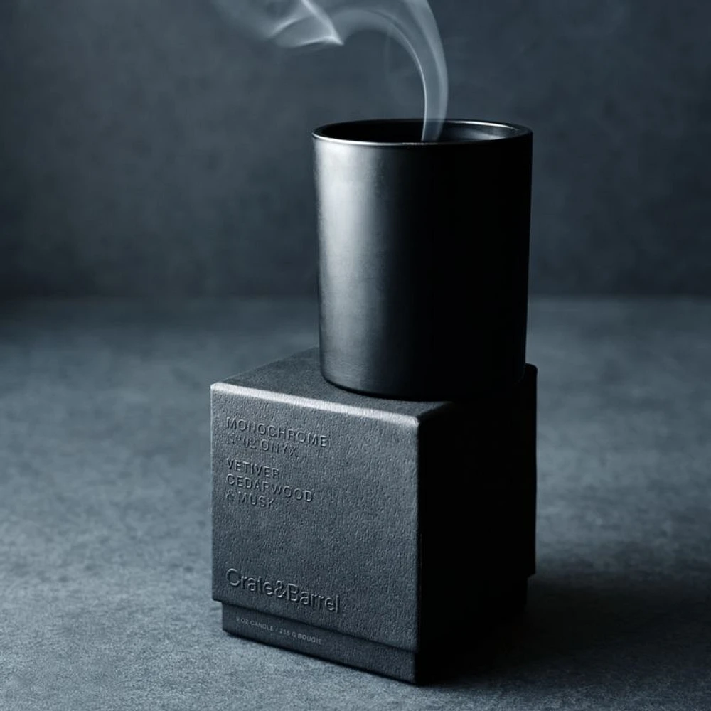 Monochrome No. 02 Onyx Reed Diffuser - Vetiver, Cedarwood and Musk