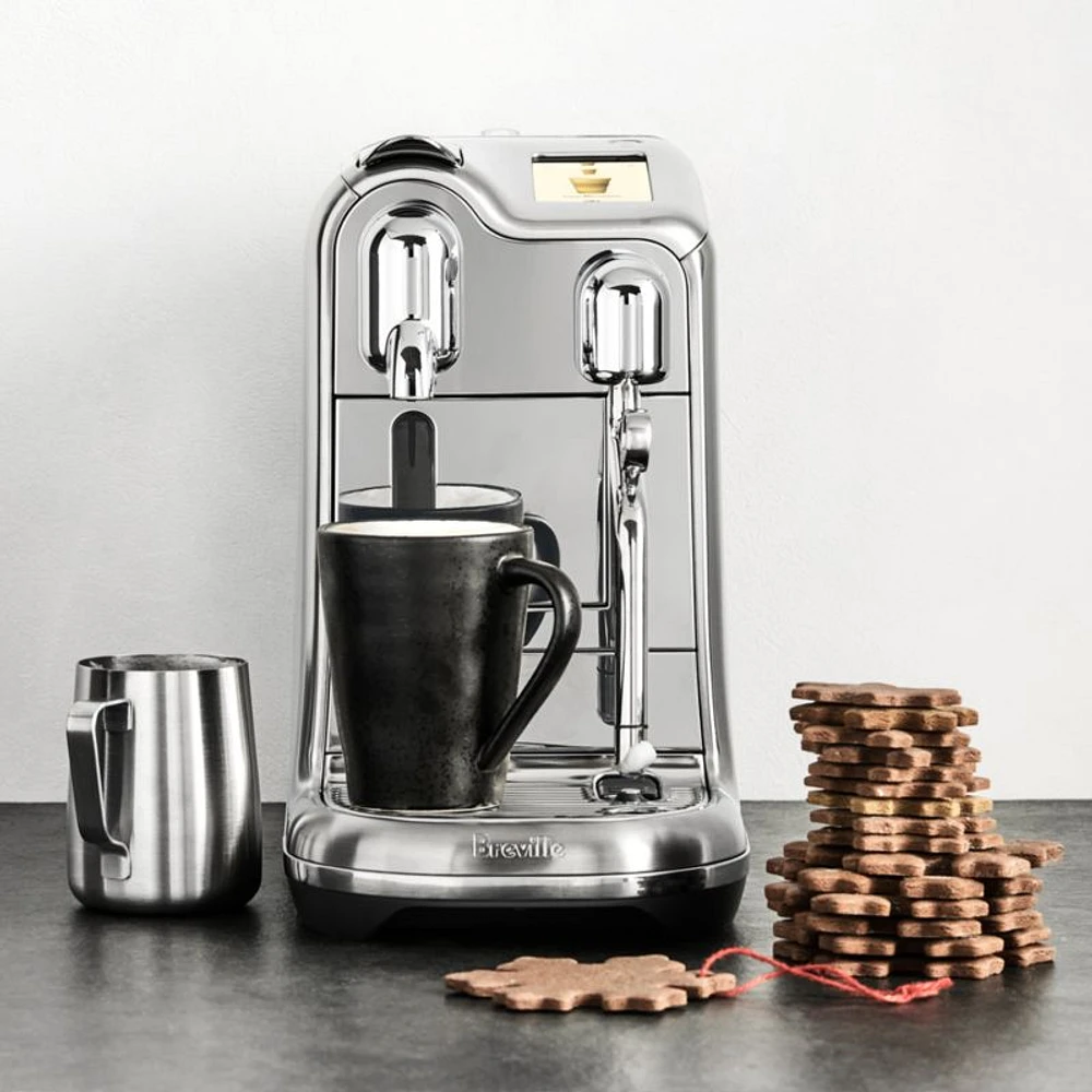 Nespresso ® by Breville ® Creatista ® Pro Espresso Machine in Brushed Stainless Steel