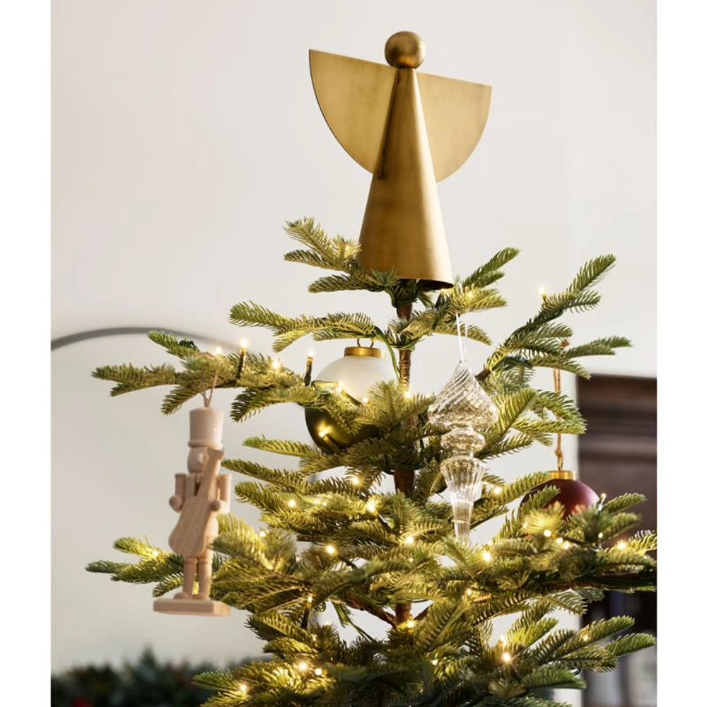 Wood Nutcracker Christmas Tree Ornaments, Set of 5