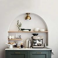Breville ® Barista Touch ™ Impress Espresso Machine in Almond Nougat