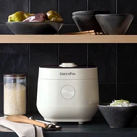 GreenPan ™ Rice Cooker with Carb Reduction in Cloud Cream