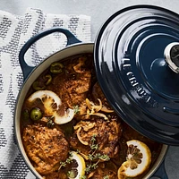 Le Creuset ® Signature 6.7L/7.25-Qt Nuit Enameled Cast Iron Round Dutch Oven
