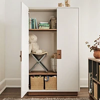 Keepsake Wavy Wicker Kids Storage Bin by Jeremiah Brent