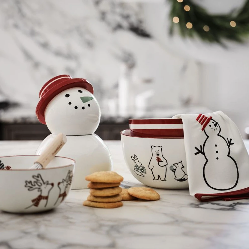 Joan Anderson Cookie Jar Snowman