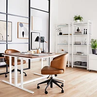 Pilsen Salt Desk with Walnut Top