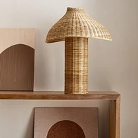 Seta Wicker Table Lamp