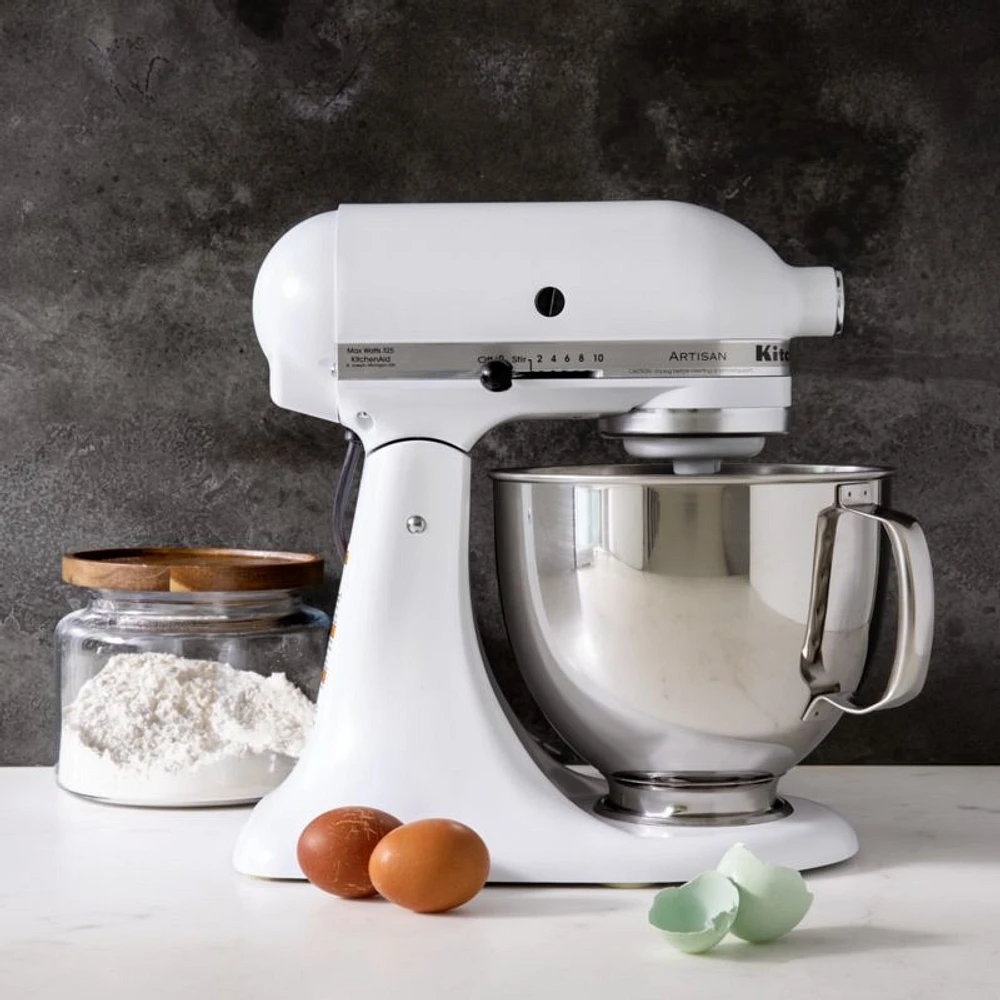 KitchenAid ® Artisan® Series Matte White 5-Quart Tilt-Head Stand Mixer