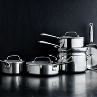 Crate & Barrel EvenCook Core ® 10-Pc. Stainless Steel Cookware Set