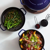 Staub ® Dark Blue 4-Piece Stackable Cookware Set