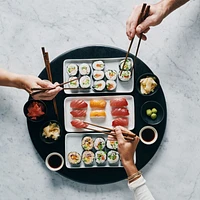 Tondo Ebonized 20" Lazy Susan