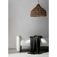 Styles 70"x55" Black Throw Blanket
