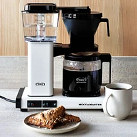 Moccamaster KBGV Select 10-Cup Glass Brewer Matte White Coffee Maker