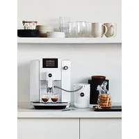 JURA ® E6 Piano White Espresso Machine