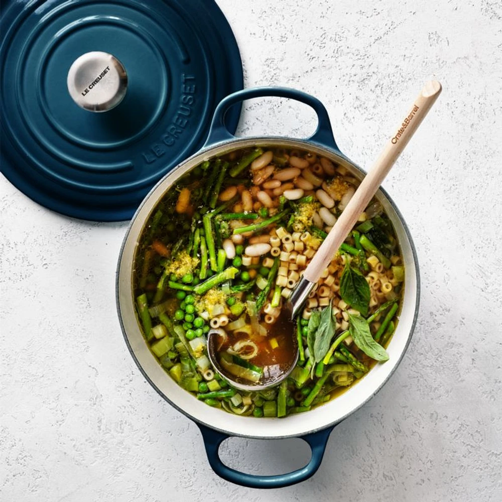 Le Creuset ® Signature 5.3L/5.5-Qt. Nuit Enameled Cast Iron Round Dutch Oven