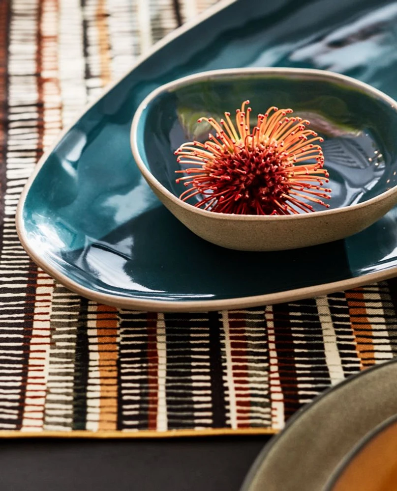 Adidibea Reversible Print Table Runner by Eric Adjepong
