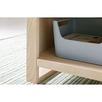 Gemini Light Ash Wood Kids Bookcase