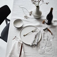 Mercer Matte White Porcelain Dinner Plate
