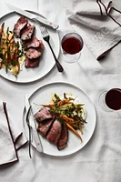 Mercer Matte White Porcelain Dinner Plate
