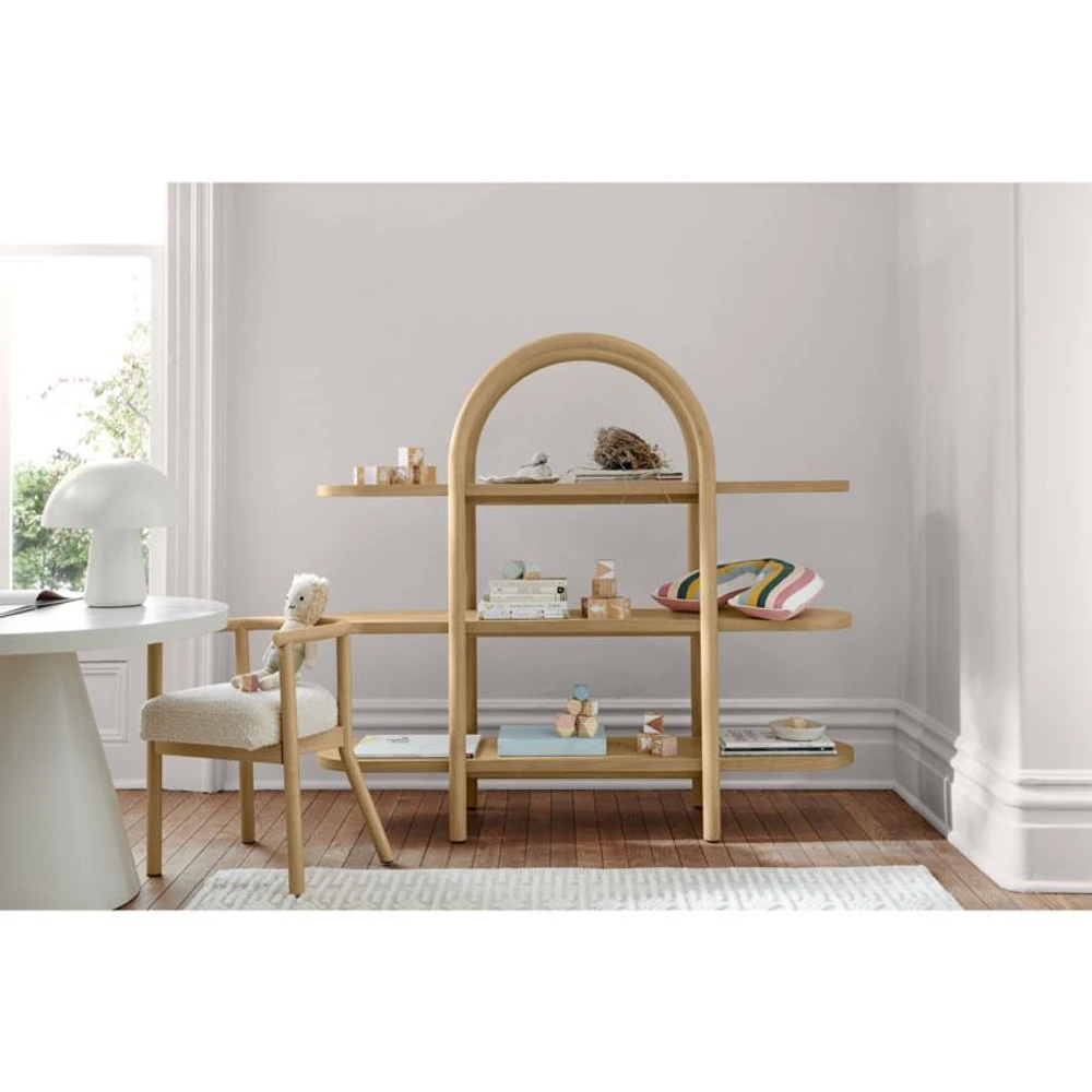 Joy 13" Kids White Table Lamp by Leanne Ford